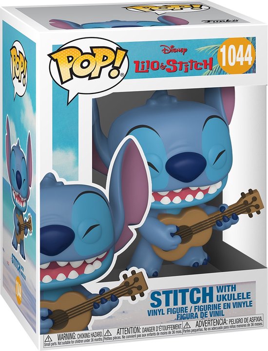 Funko Pop! Movies Disney - Lilo & Stitch: Stitch with Ukelele 1044