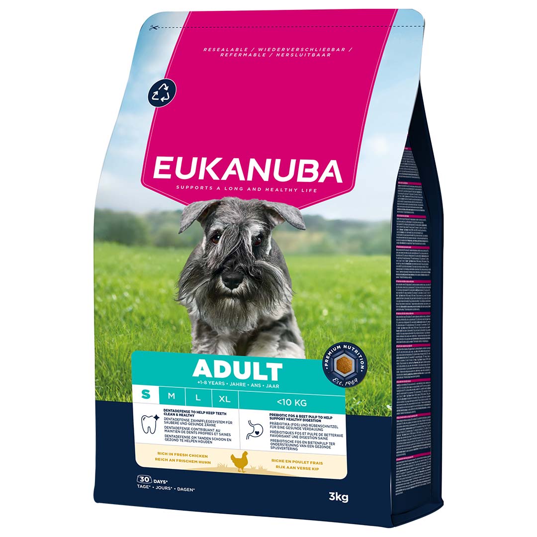 Eukanuba Hondenvoer Adult Small Kip 3 kg