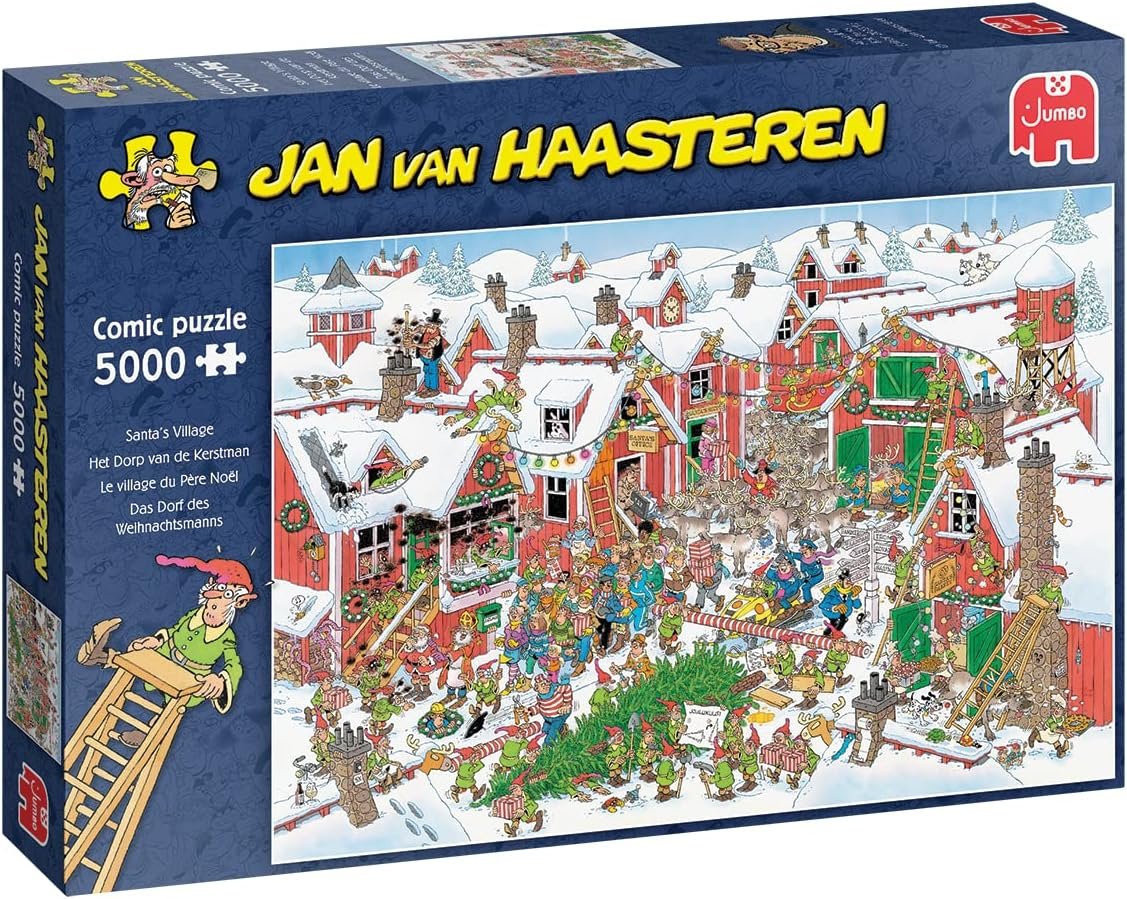 Jan van Haasteren Het Dorp van de Kerstman Puzzel 5000 stuks