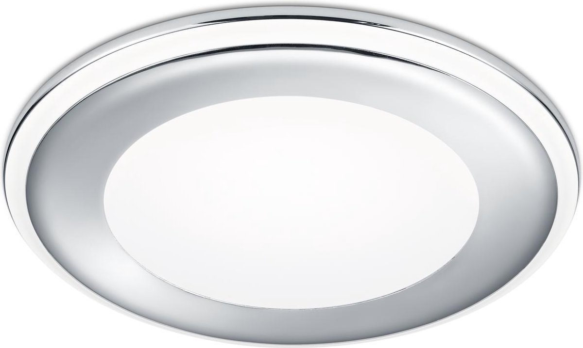Trio Aura Inbouwspot Led Chroom 14.8 cm 10W 3000K 1040Lm