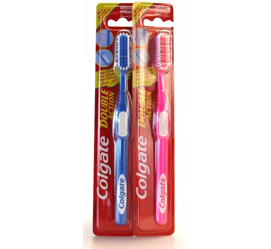 Colgate Tandenborstel 1+1 gratis Medium