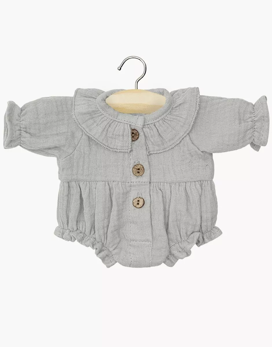 Minikane Babypop Kleertjes - Rompertje Muis Leonore 34-37 cm