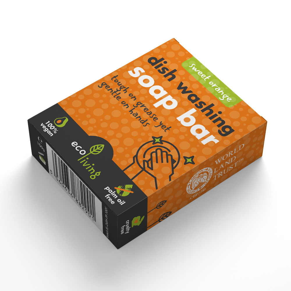 Eco Living Vaste Afwaszeep Sinaas 100 g