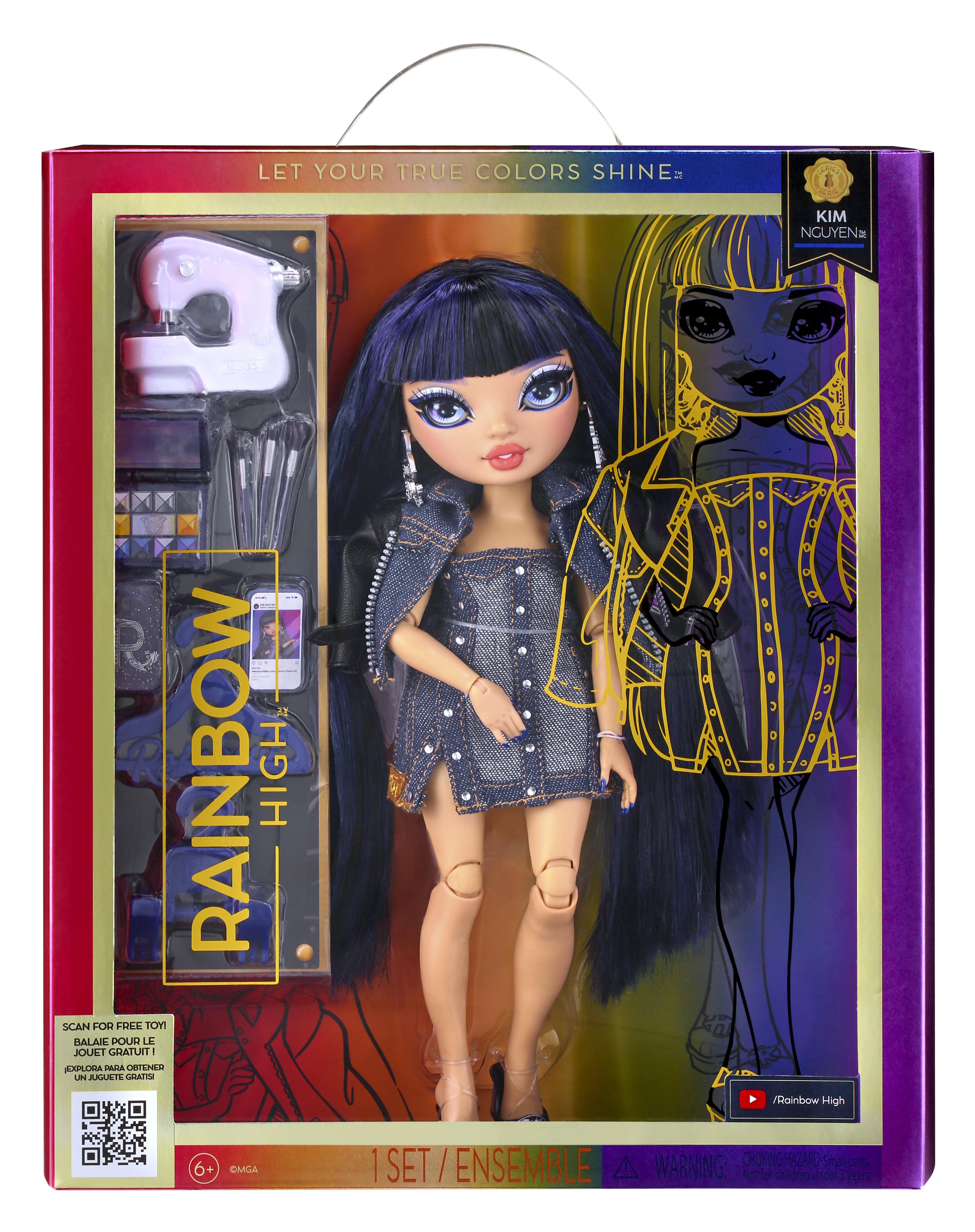 Rainbow High Fashion Doll S23 Bleu