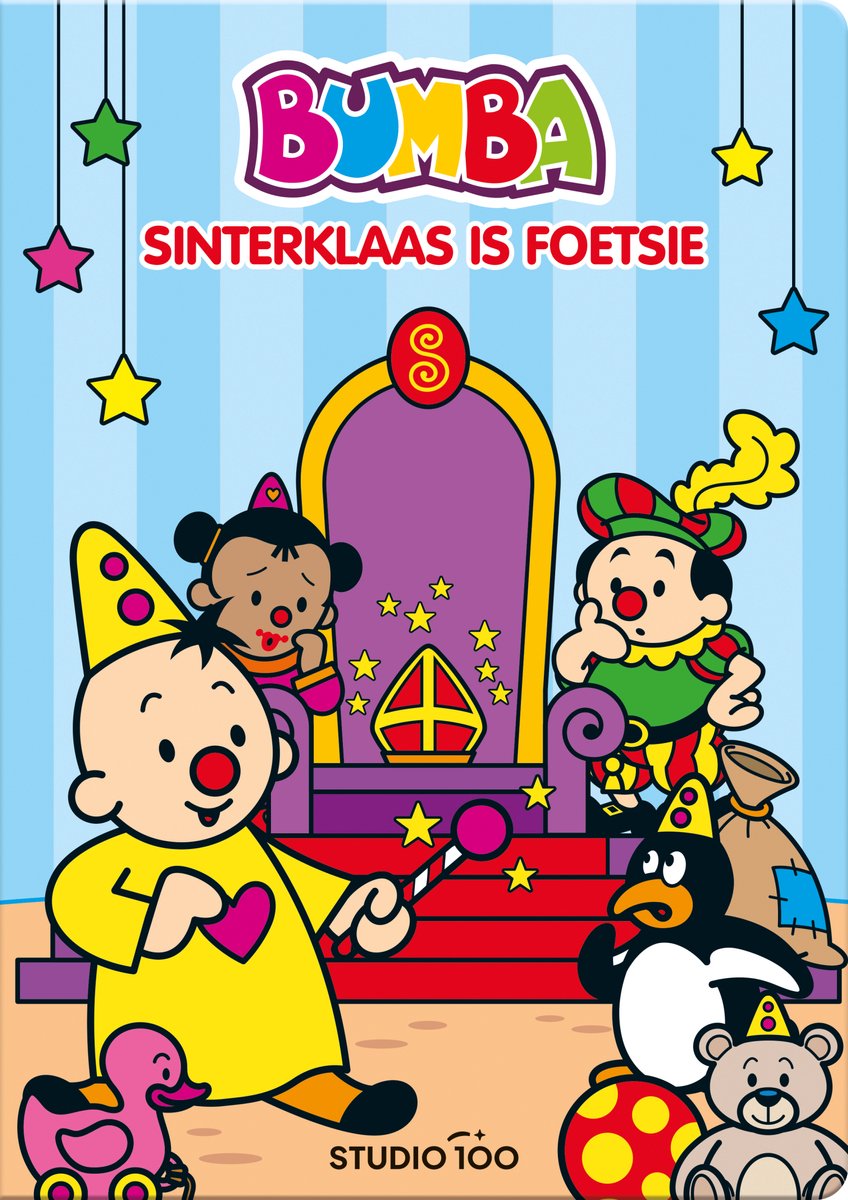 Bumba Kartonboek Sinterklaas is Foetsie