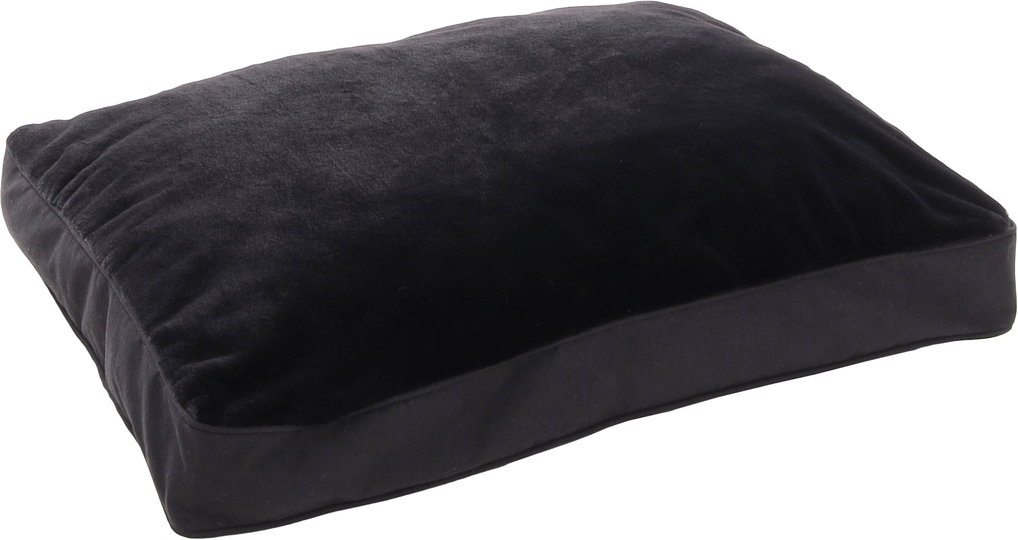 VidaXL Linge De Lit Pour Chien Aspect 65 X 50 X 20 Cm Polaire Gris Fonce Et Blanc