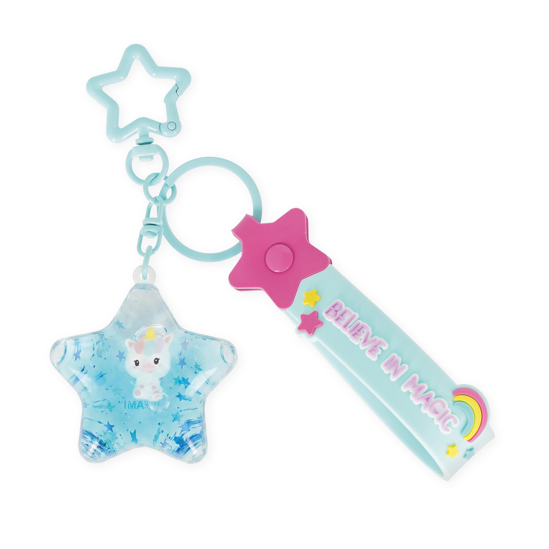 Legami Sleutelhanger Shake a Wish Liquid Unicorn