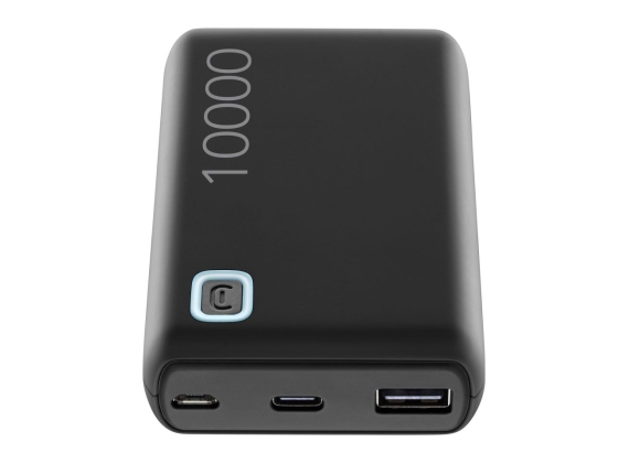 Cellularline Powerbank Charger 10000mAh Essence, Black