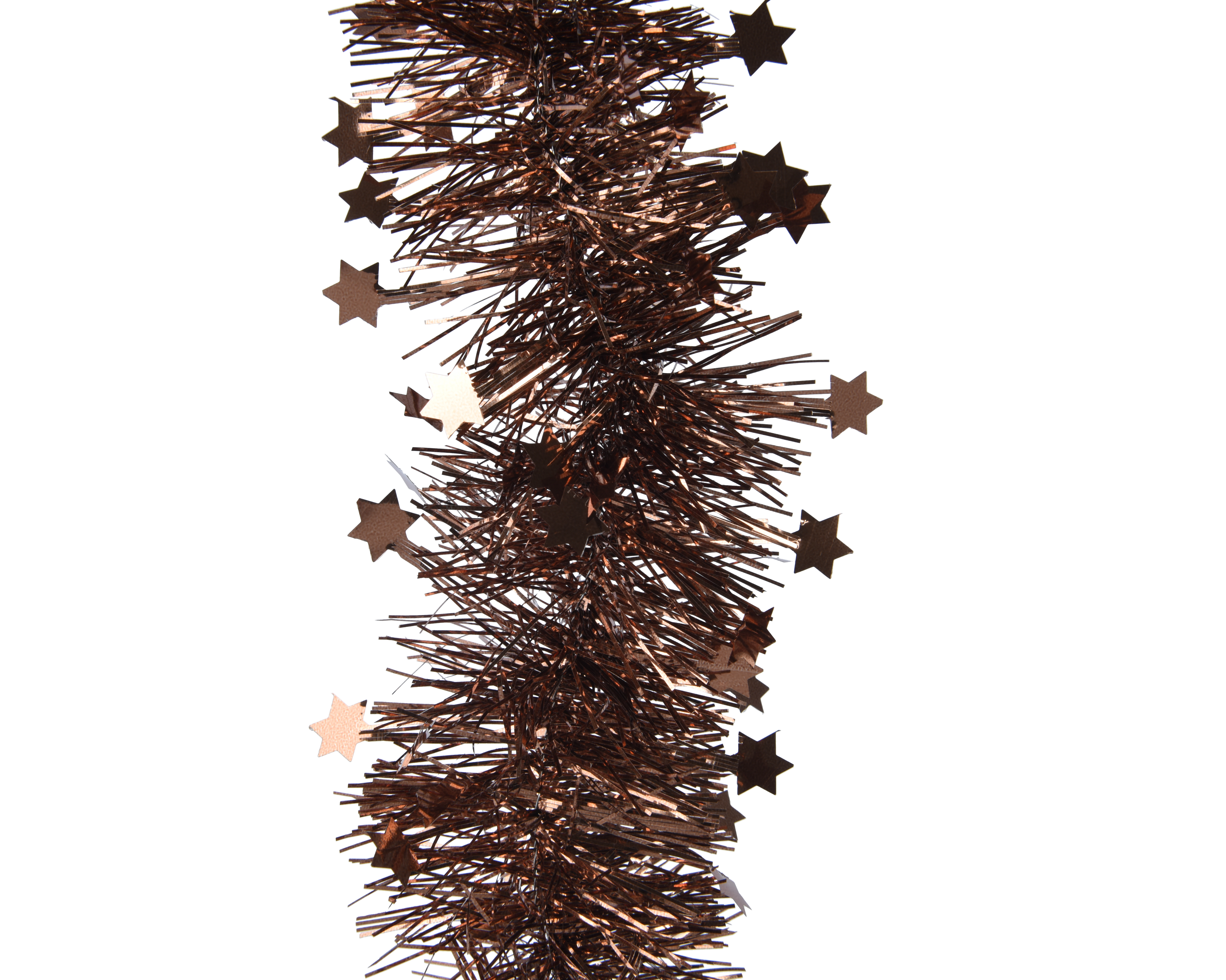 Guirlande Ster Lametta Espresso 9x270 cm - Glanzend