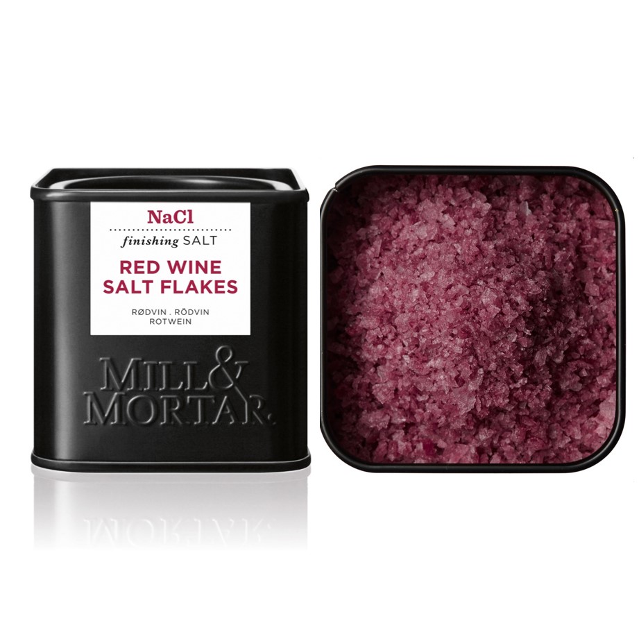 Mill & Mortar Red Wine Salt Flakes 80g