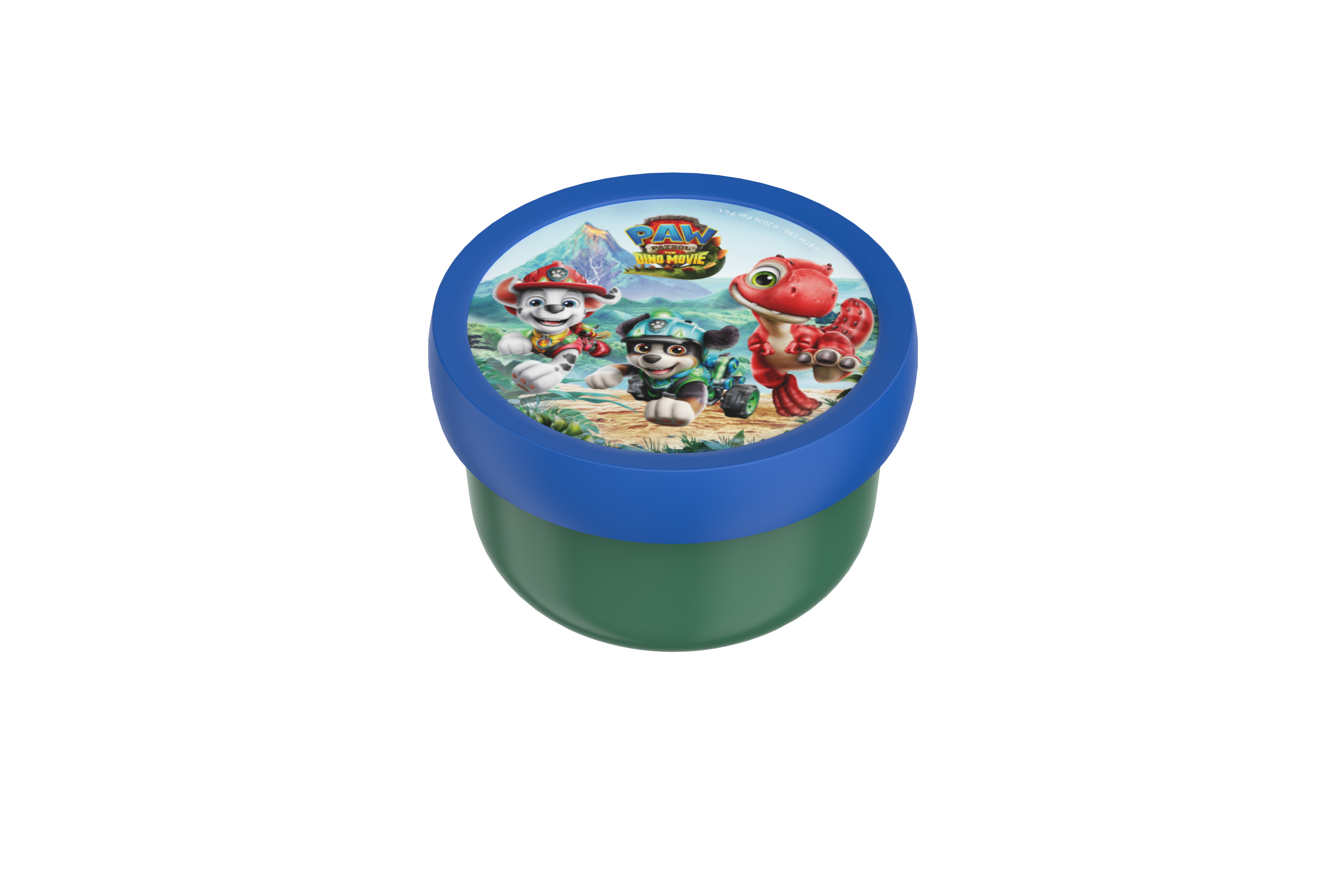 Mepal Fruitbox Campus Paw Patrol Dino met Vorkje - 6.7x10.4 cm - 300ml