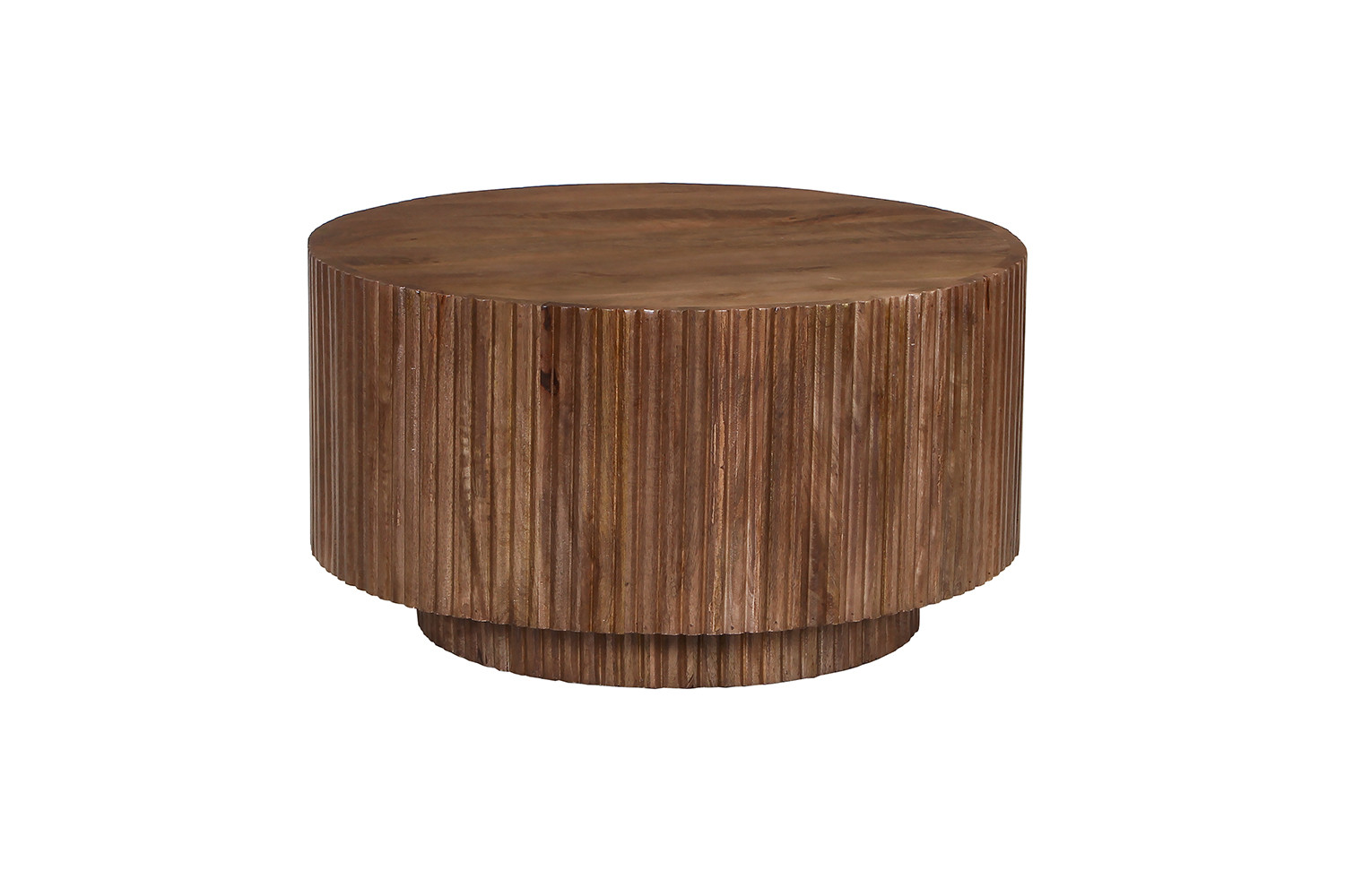 Salontafel Victor Mango Hout Lichtbruin 38x70x70 cm