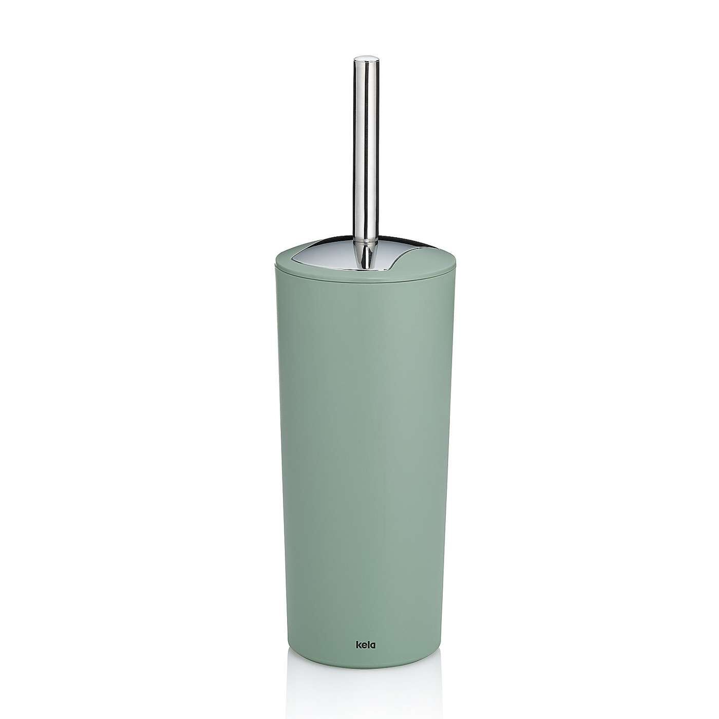 Kela Toiletborstel Marta met Houder Groen - 11x36.5 cm