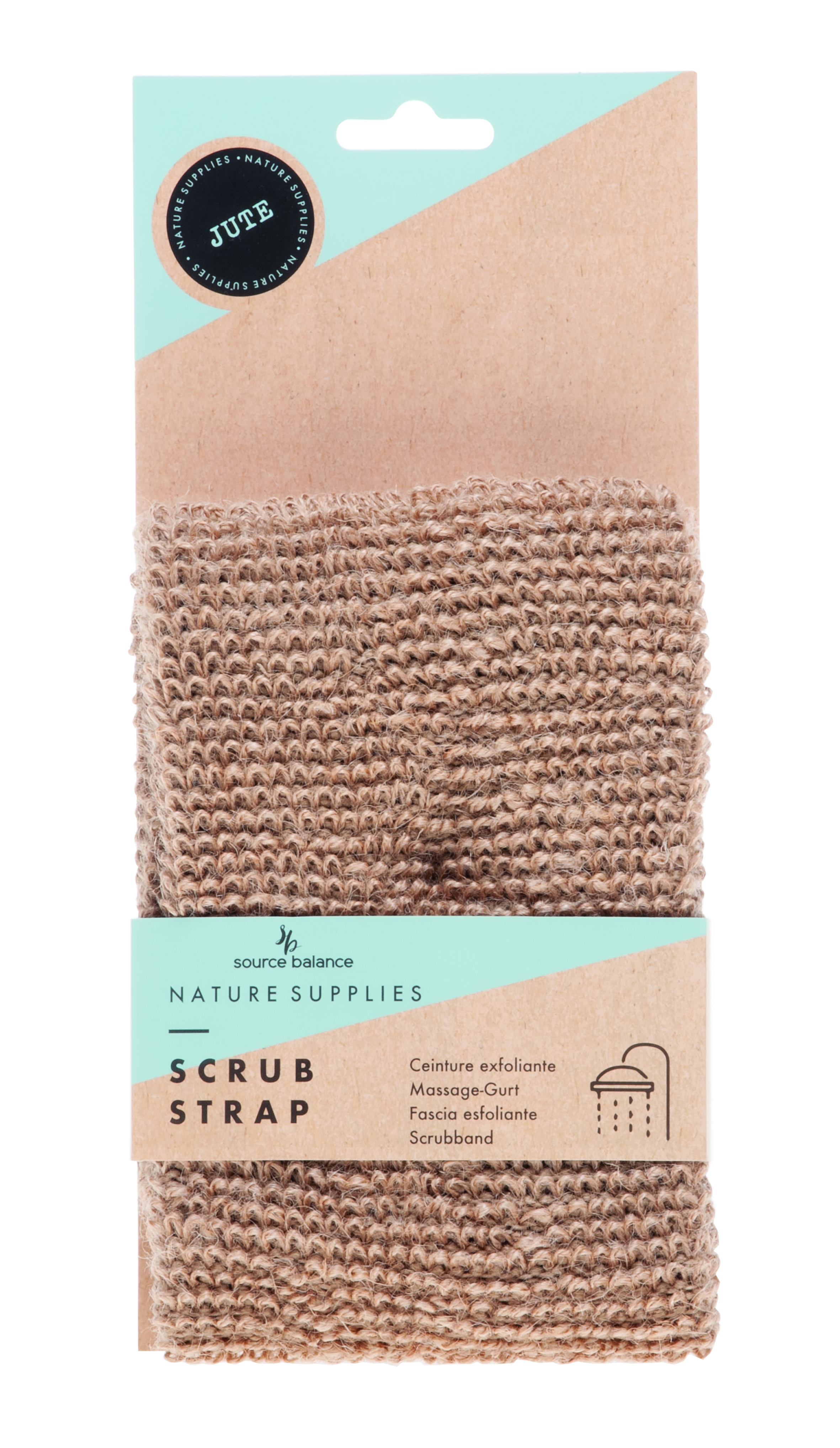 Source Balance Massageband - Elastisch Jute - Bruin