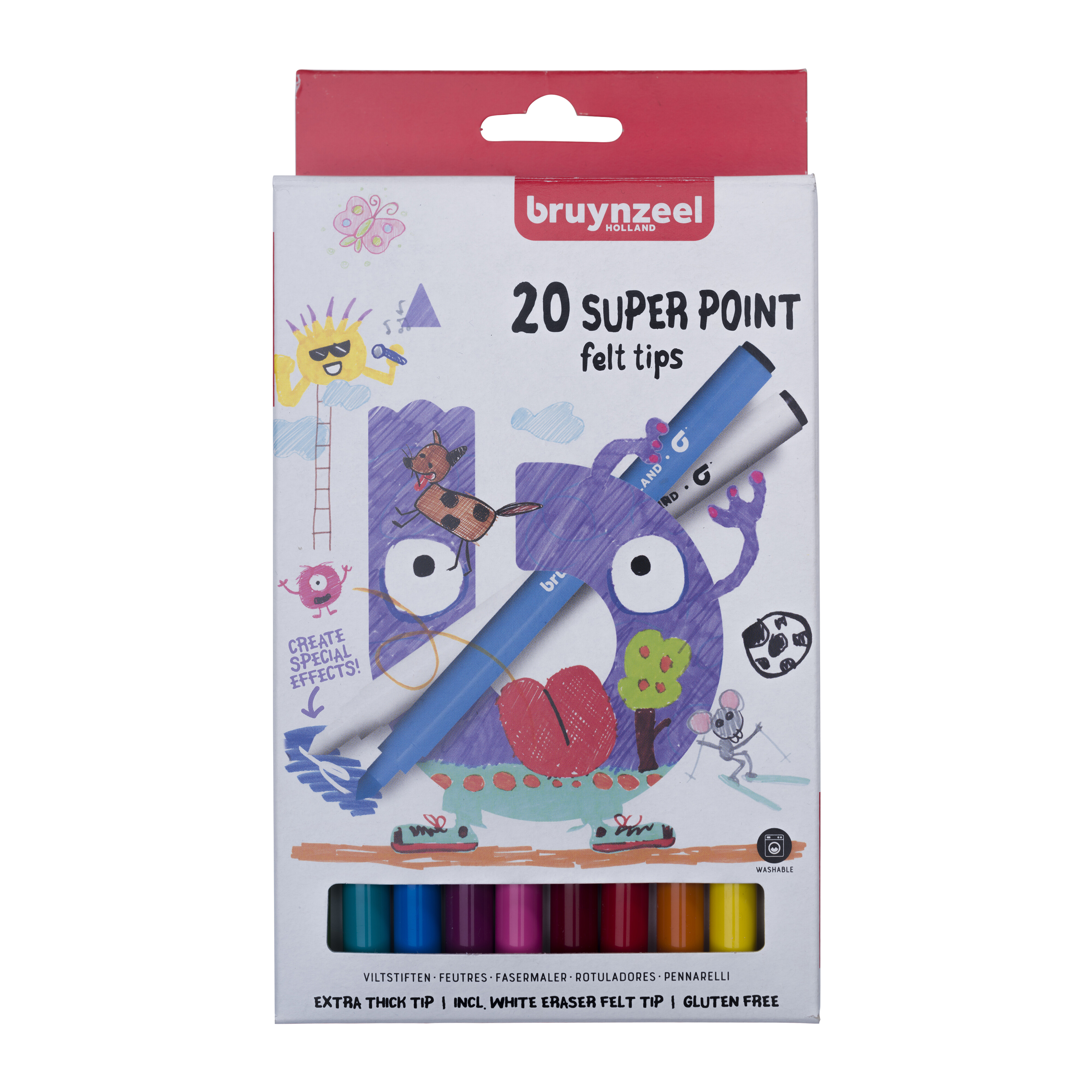 Bruynzeel Kids Kleurstiften Super Point 20 stuks