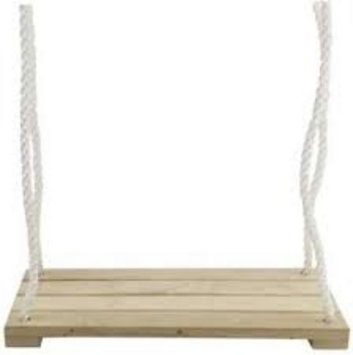 Schommelplank geimpregneerd hout 2m PE touw 10mm
