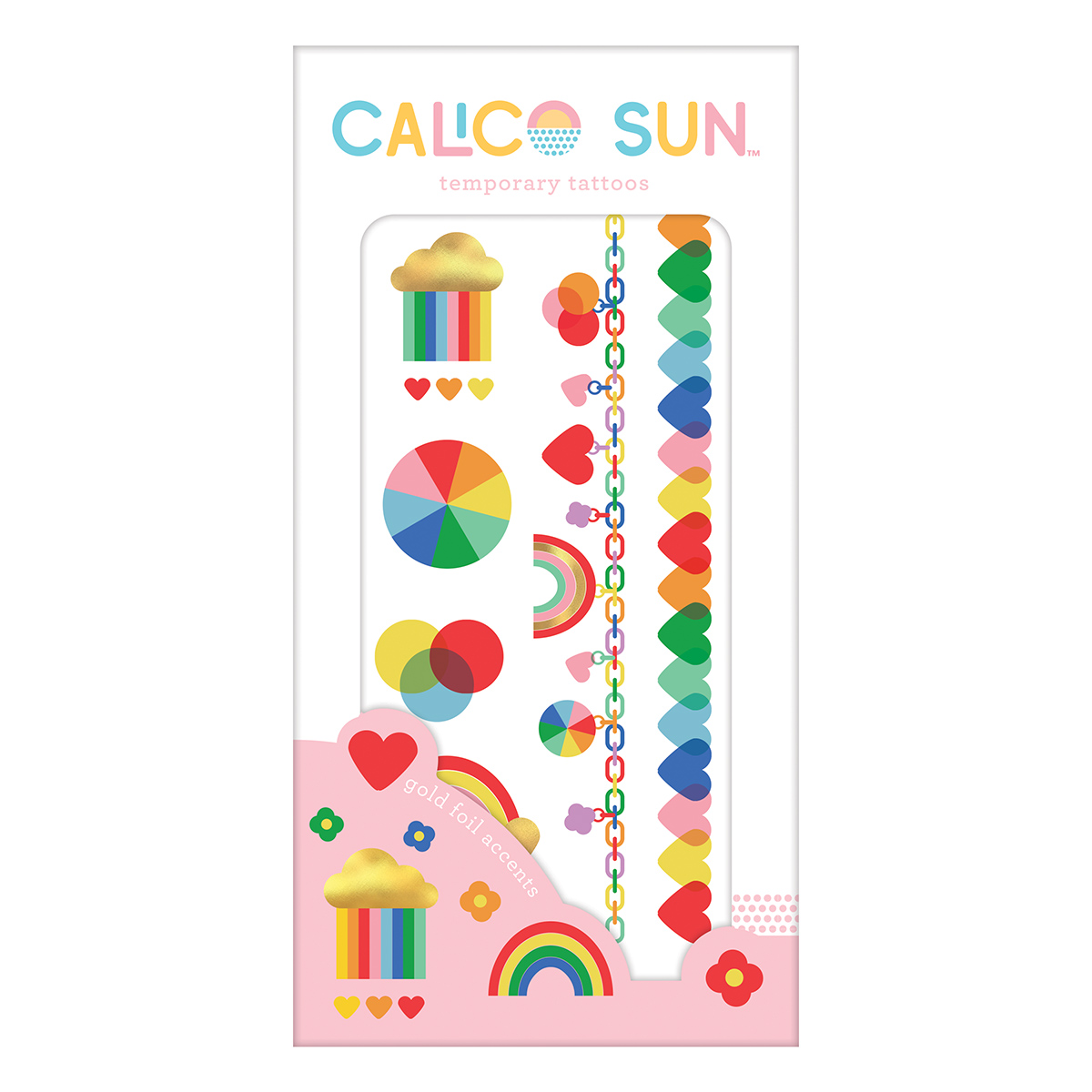 Calico Sun - Violet Tijdelijke Tattoos