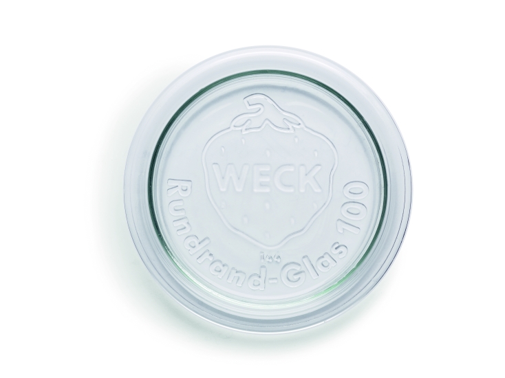Weck Deksel Glas 8cm