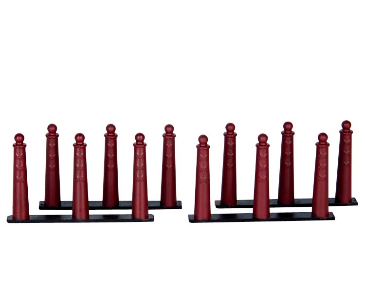 Lemax Village Amsterdammertje set 4 stuks