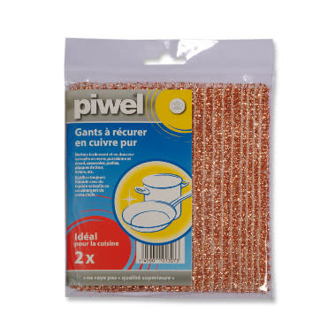 Piwel Pannenlappen Koper 2 stuks