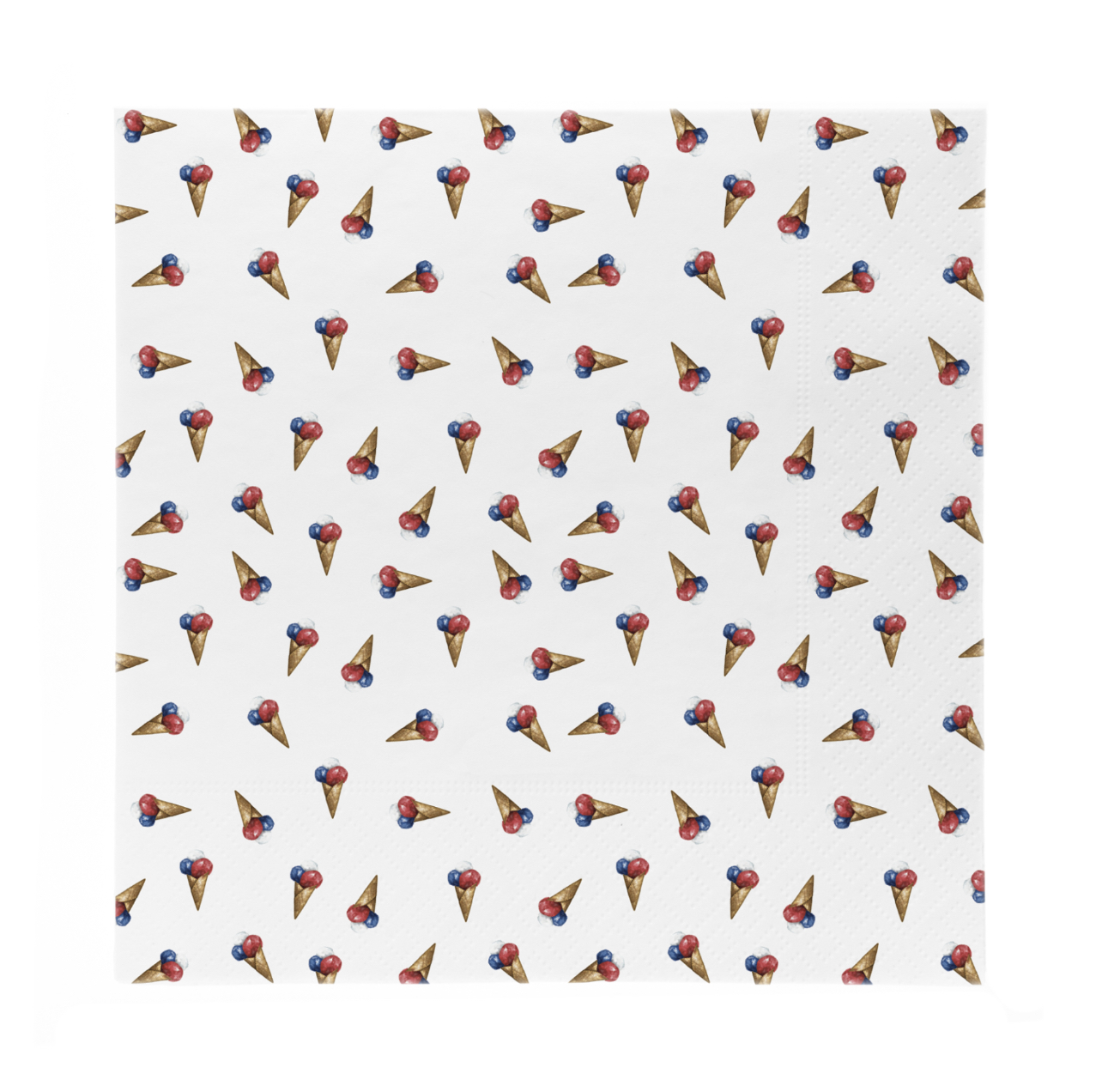 Sögne Lunchservetten Little Ice Creams 16x16 cm 20 stuks