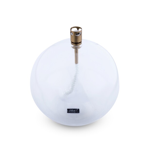 Peri Living Olielamp Round Clear Brass L - 13cm - Glas
