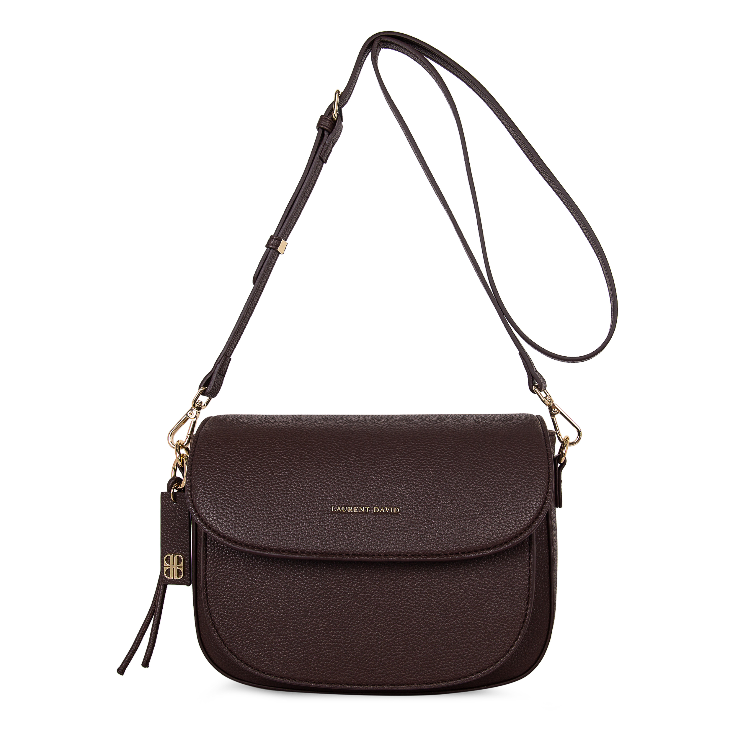 Laurent David Crossbody Estee Donkerbruin