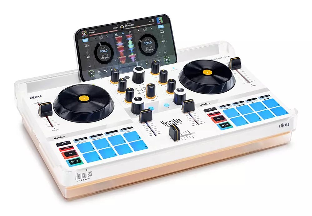Hercules DJ Control Mix Ultra - Mobiele DJ-controller voor Smartphones (iOS/Android)