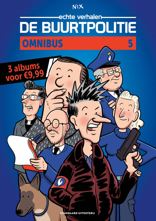 Stripverhaal De Buurtpolitie Omnibus 5