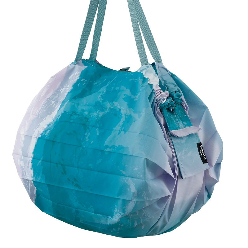 Shupatto One-Pull Shopper Recycled M 15l Crystal Shores 30x35 cm - Opvouwbaar