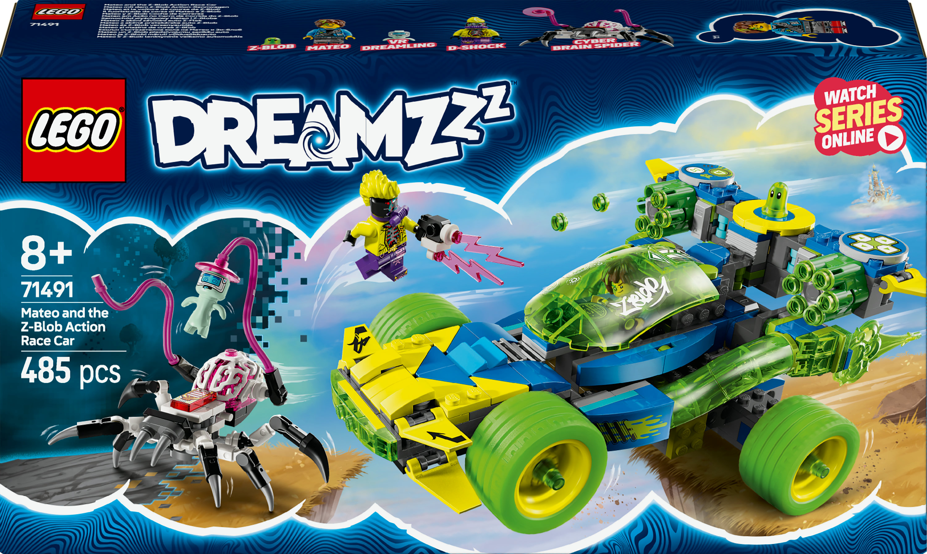 LEGO DreamZzz 71491 Mateo en het Z-BLob Actievoertuig