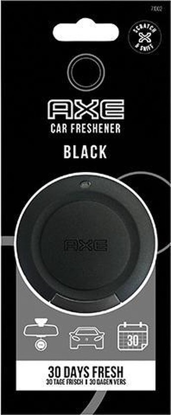 Axe 3D luchtverfrisser Hanging Black