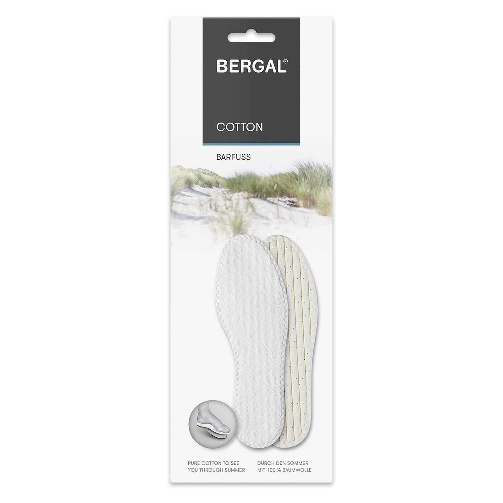 Bergal Inlegzool Cotton maat 41