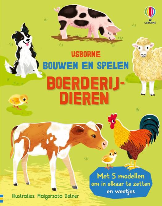 Boerderijdieren - Bouwen en spelen  6+