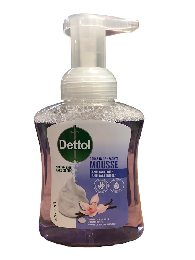 Dettol Handzeep Mousse Orchidee&Vanille 250 ml