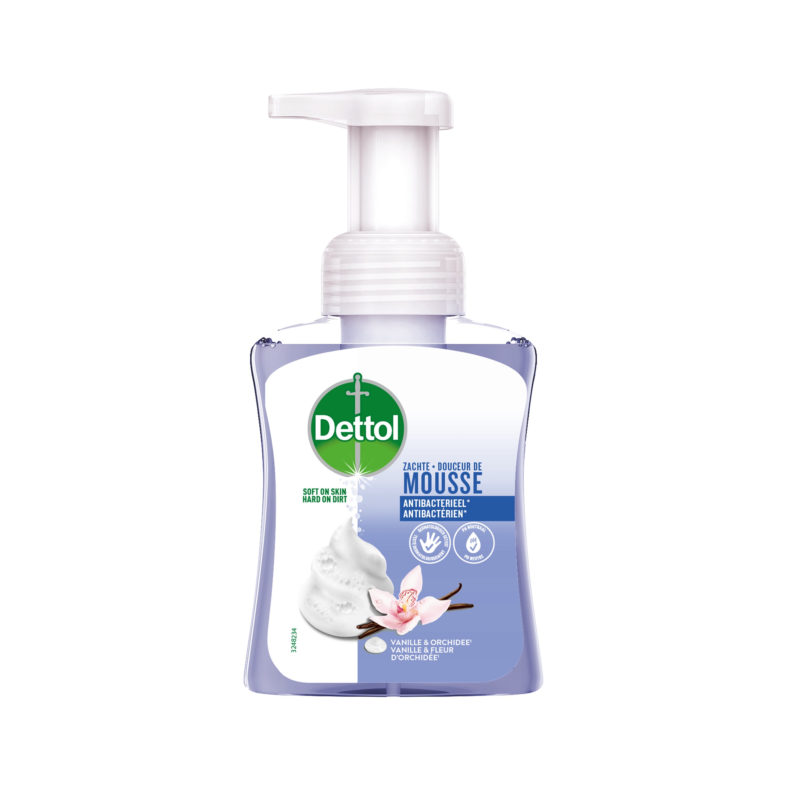 Dettol Handzeep Mousse Orchidee&Vanille 250 ml