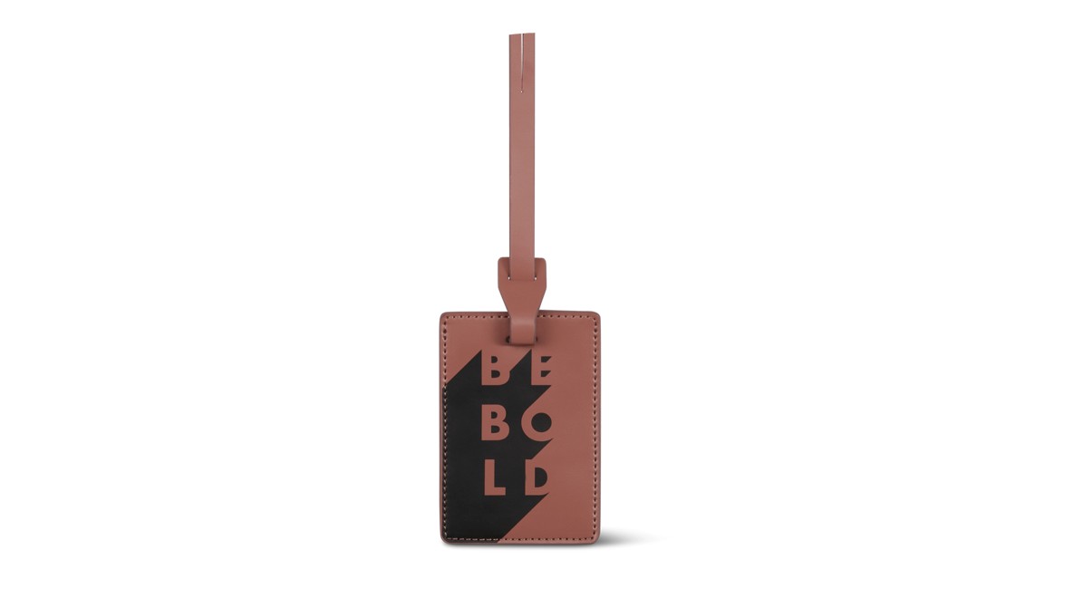 Lipault Bagagelabel Be Bold Rosewood