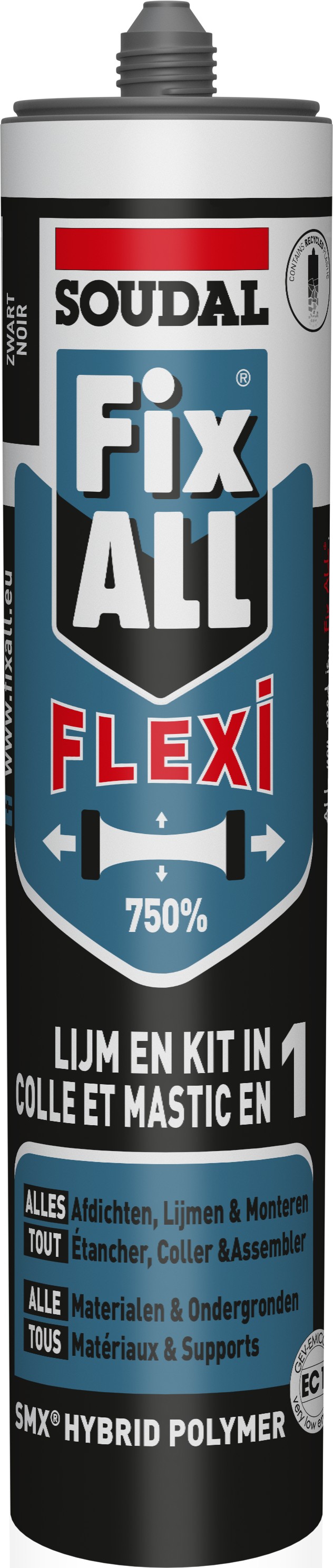 Soudal Fix All 290 ml Zwart