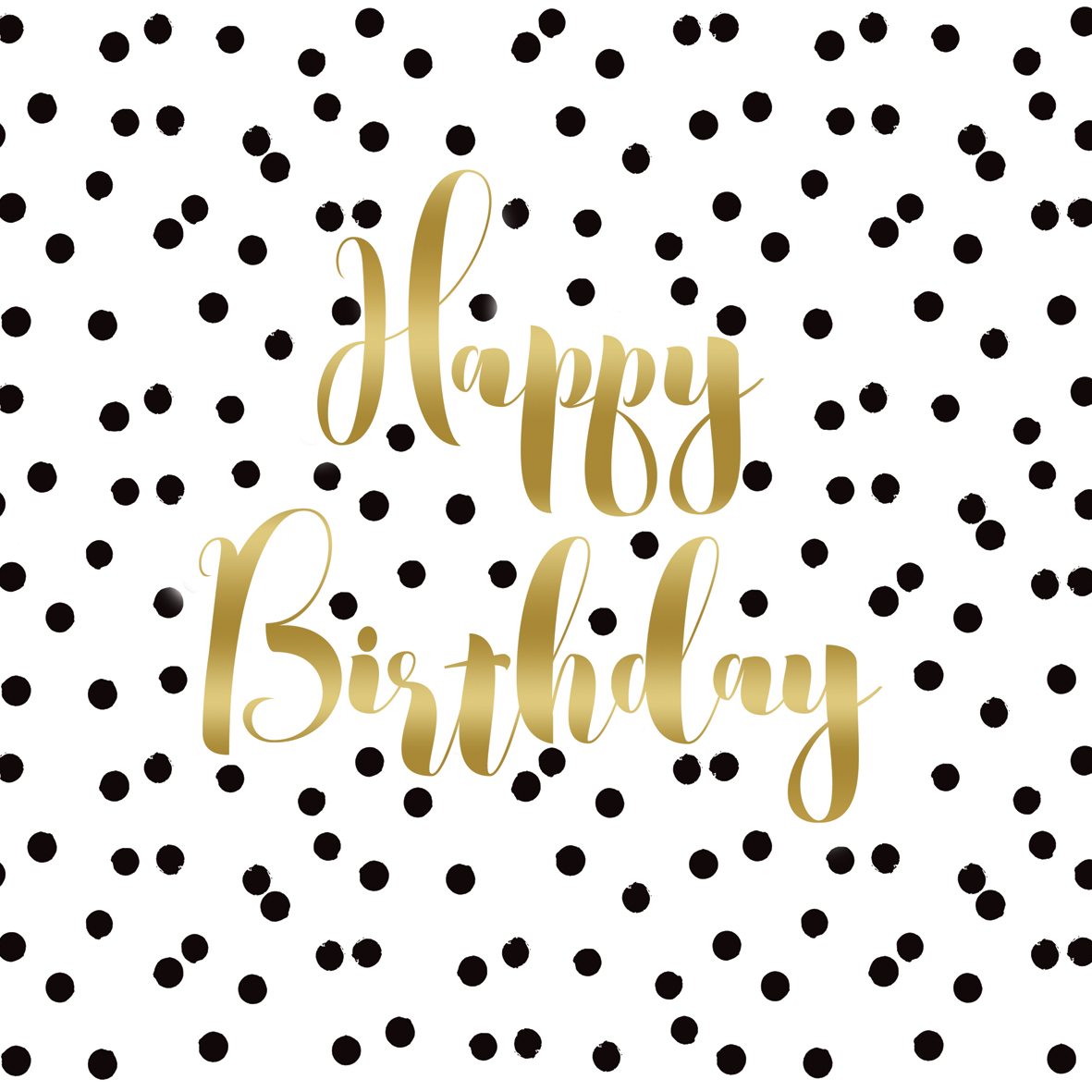 Ppd Lunchservetten 33X33 cm 20 stuks Birthday Confetti