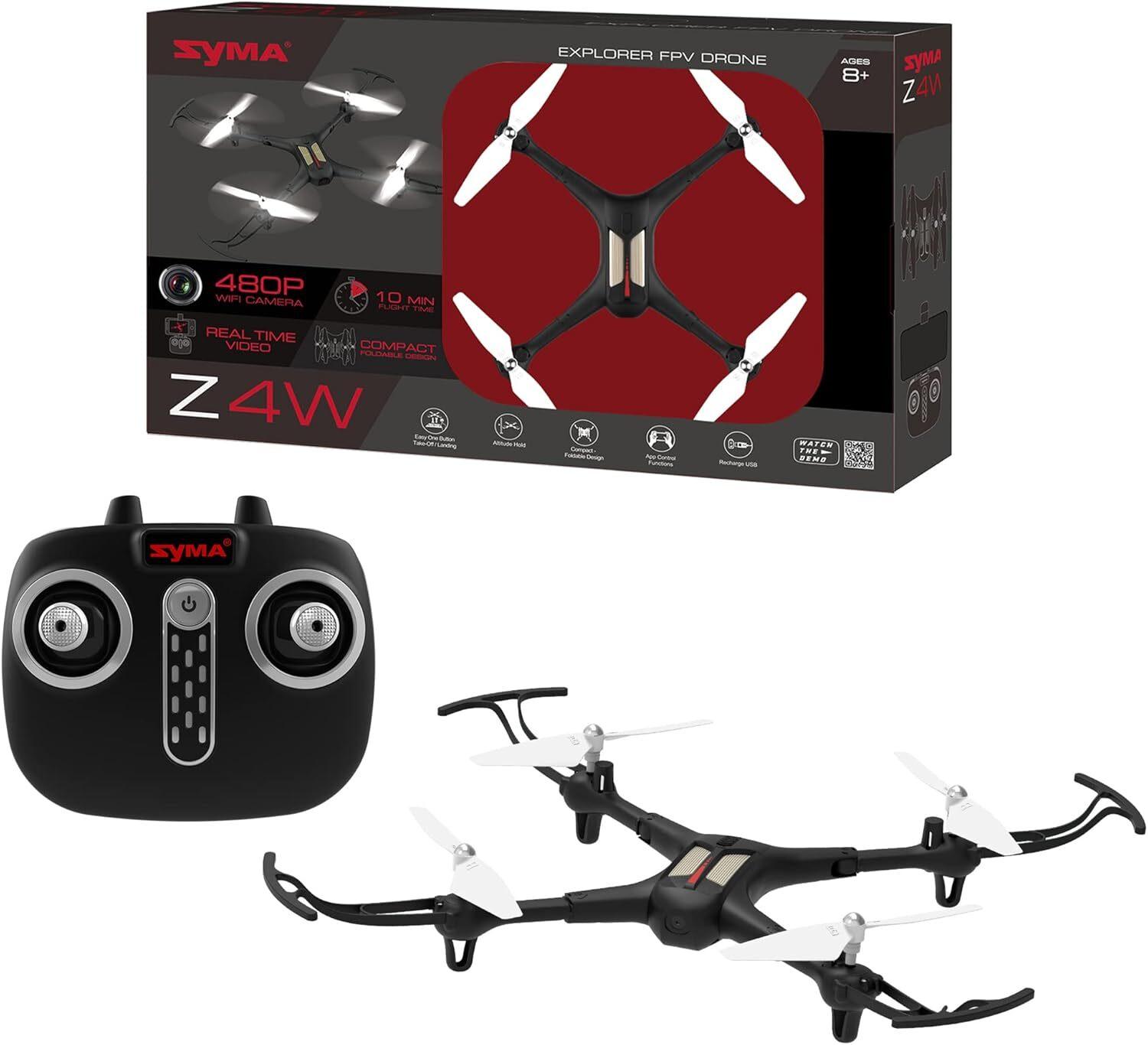 Revolt FPV Live Video Drone, 480P Wifi Camera, opvouwbaar, 3.7 V. USB laden
