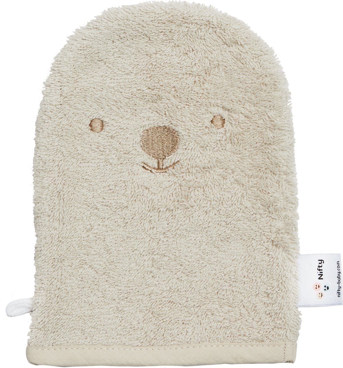 Nifty Washandje Bear Vanilla