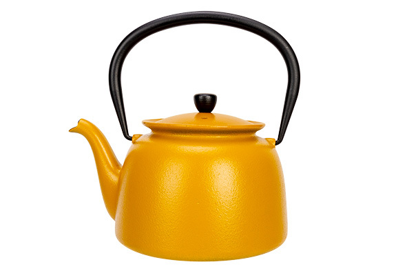 Cosy&Trendy Theepot Jane 920 ml Gietijzer - Mosterdgeel