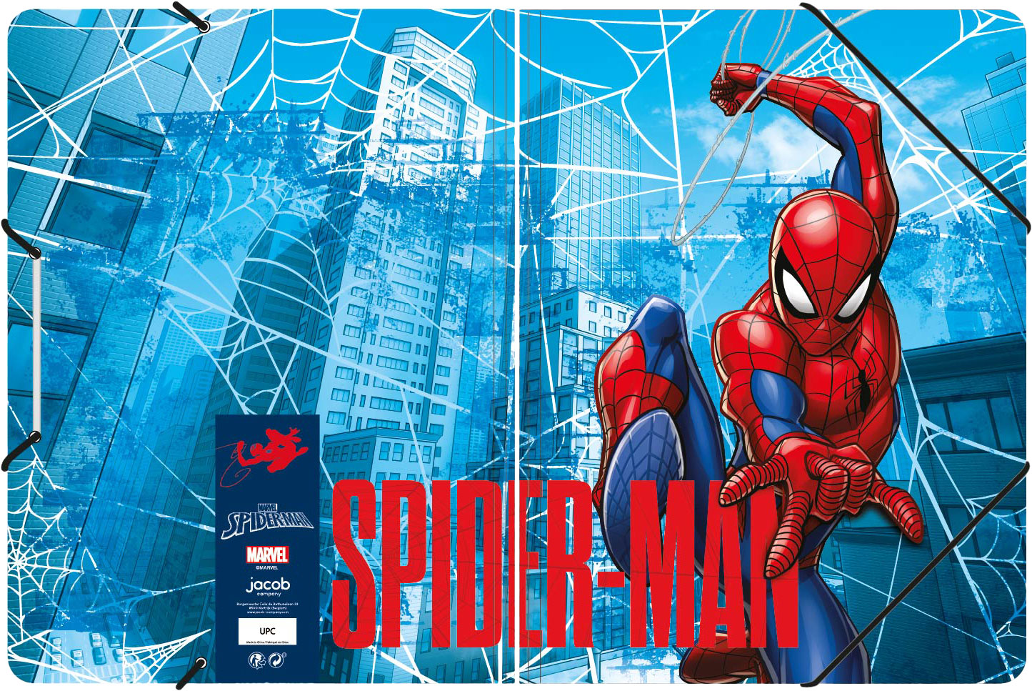 Spider-Man Elastomap A4