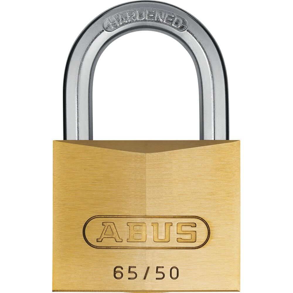 Abus Hangslot 65/50 C FN Messing