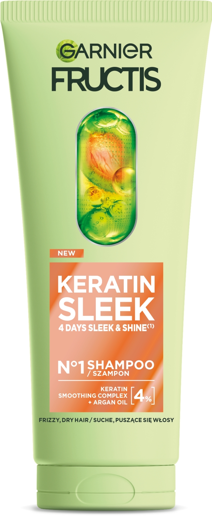 Garnier Fructis Shampoo Keratin 200 ml