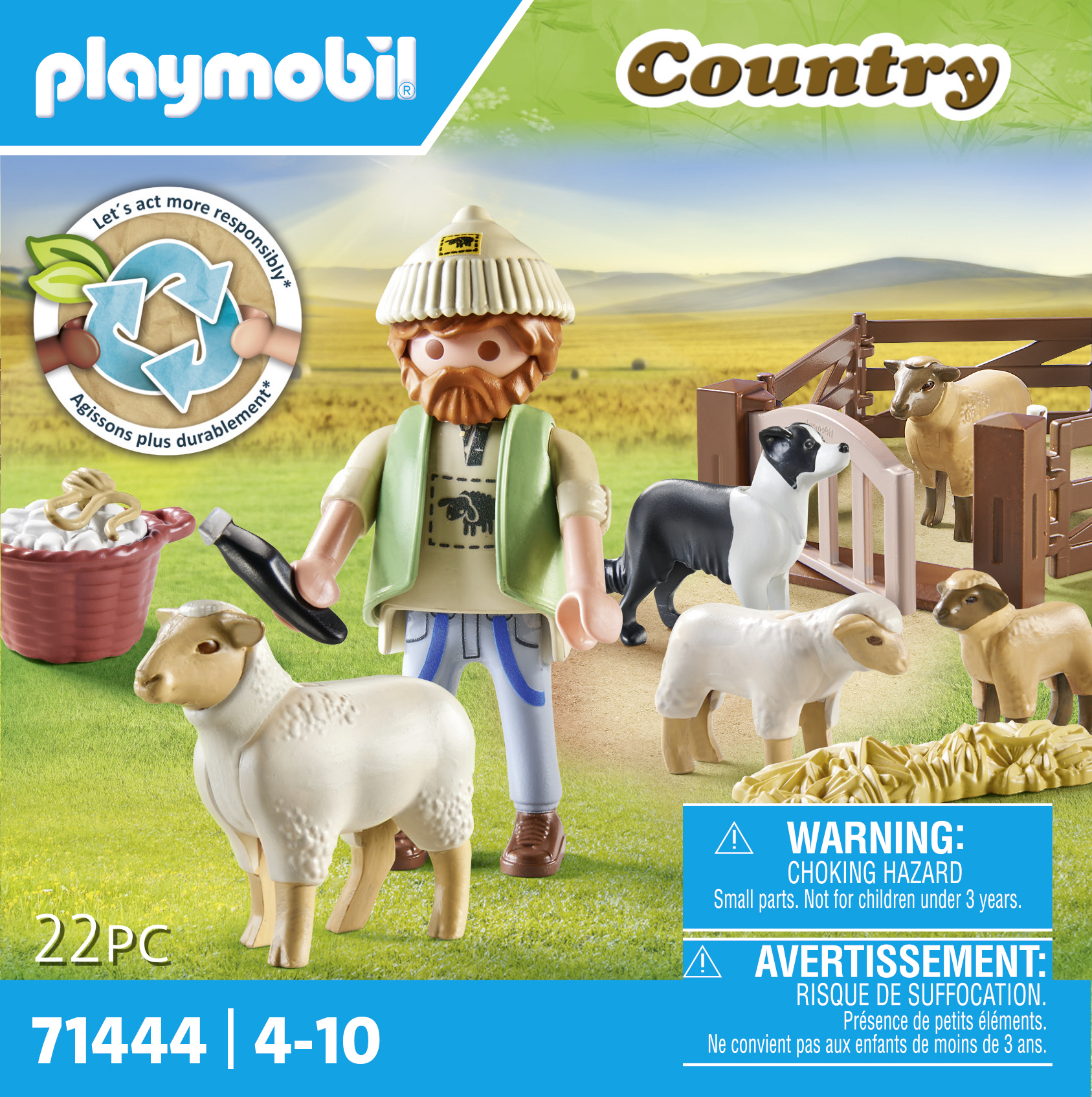 Playmobil Country 71444 Jonge herder met schapen