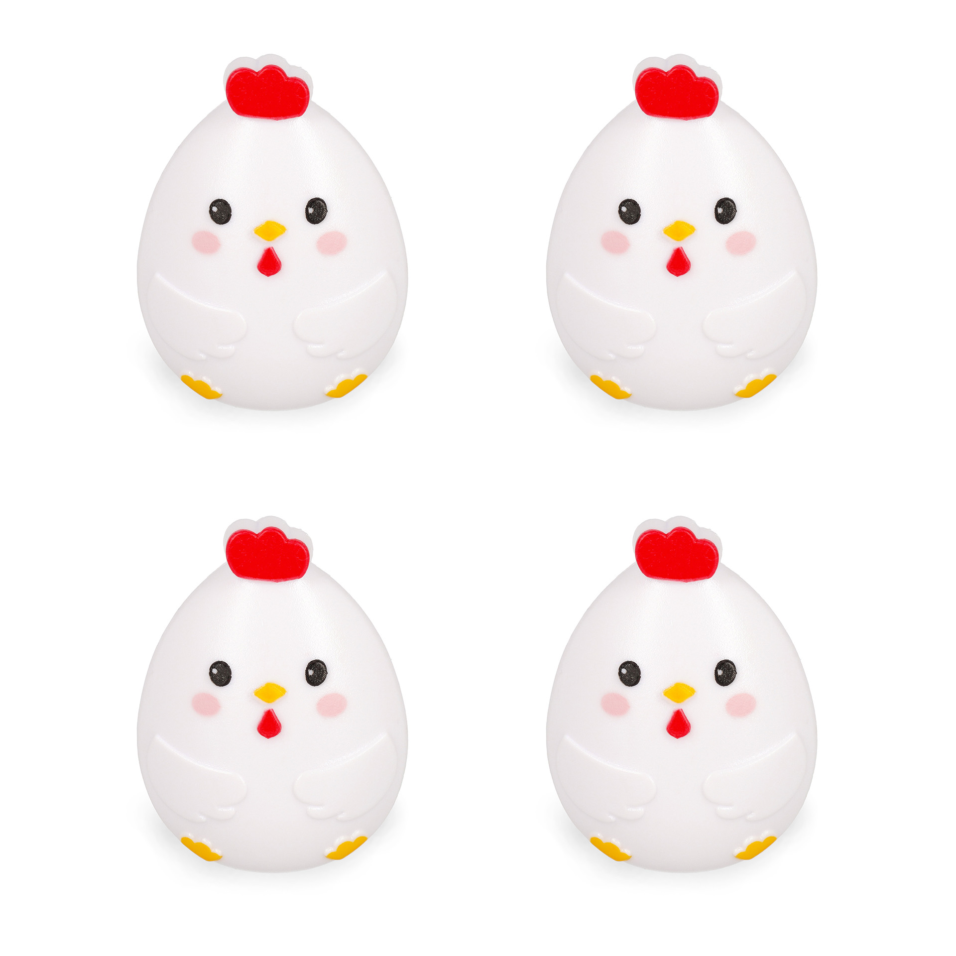 Legami Bag Clips Hen 4 stuks