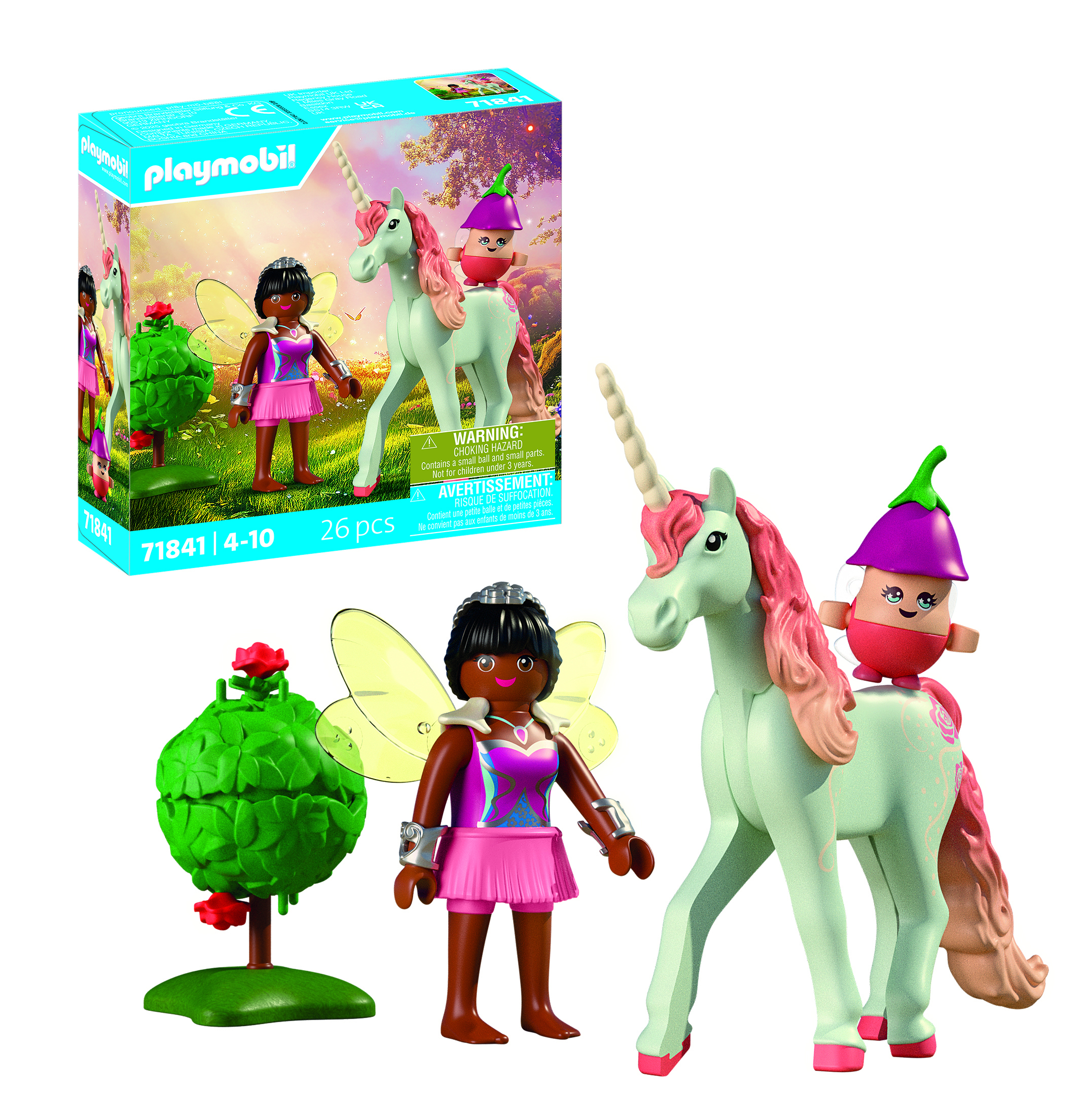Playmobil Princess Magic 71841 Verzameleenhoorn: wolkenroos met fee