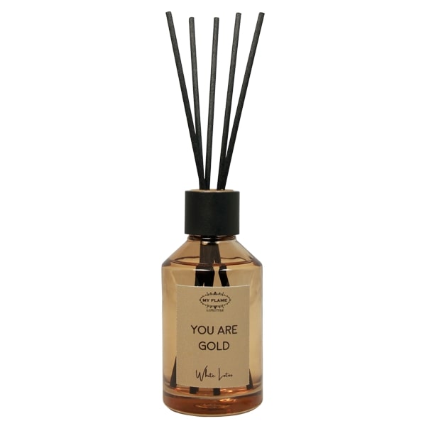 My Flame Geurdiffuser You Are Gold 100ml - White Lotus