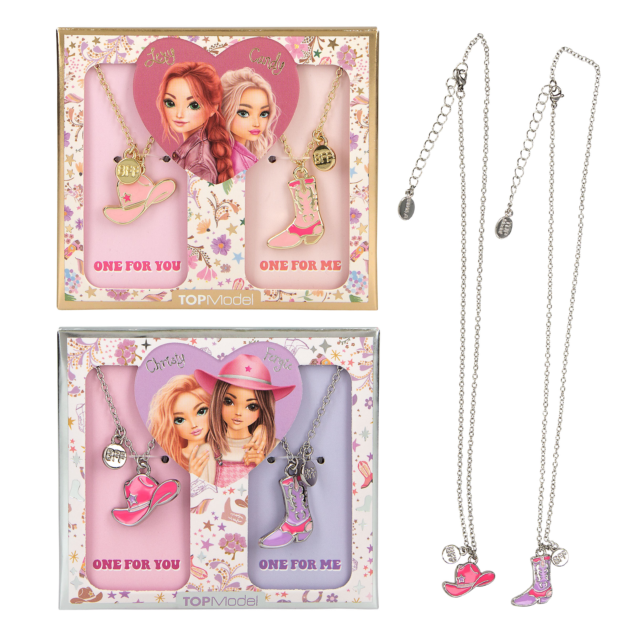 TOPModel Bff Ketting Laars + Hoed Cowgirl